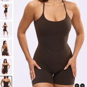 Buffbunny Legacy Bodysuit 6" Cold Brew - Small
